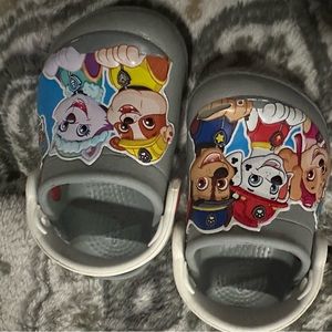 Paw patrol baby/toddler crocs